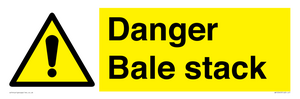 Danger Bale stack